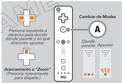 NINTENDO WII SPORTS - Cómo Mover y Apuntar - 1