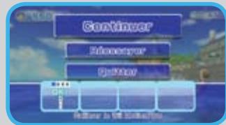 NINTENDO WII SPORTS RESORT - Pause Menu - 1