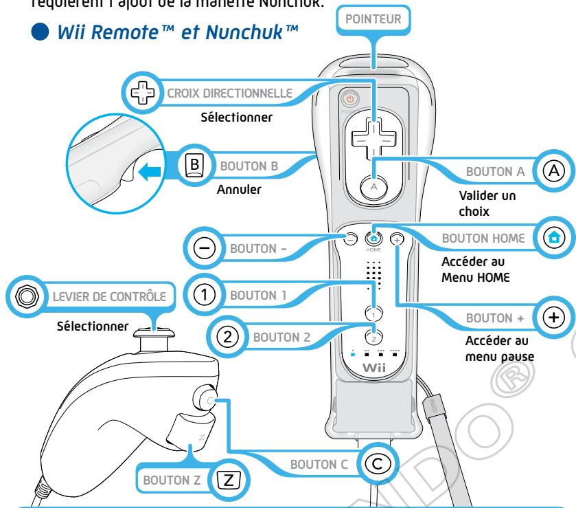 NINTENDO WII SPORTS RESORT - Les commandes - 1