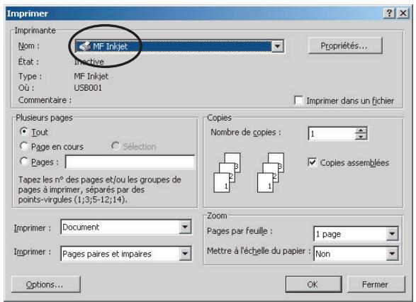 FRANCE TELECOM AGORIS 4450 - Impression - 1