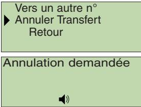 FRANCE TELECOM AMARYS 1400 - - ANNULER LE TRANSFERT D'APPEL : - 1