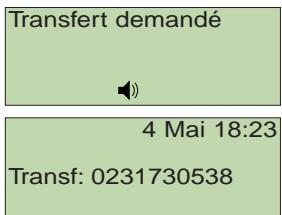 FRANCE TELECOM AMARYS 1600 - Activer un transfert - 1