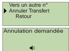FRANCE TELECOM AMARYS 1600 - Activer un transfert en composant le NUMERO: - 3