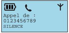 FRANCE TELECOM AMARYS 3400 DECT - L'écran du combiné - 2