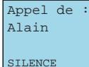 FRANCE TELECOM AMARYS 3600 DECT - Exemples d'écrans couramment rencontrés : - 3