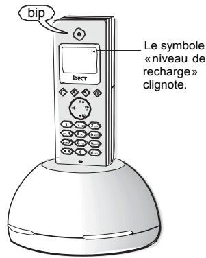 FRANCE TELECOM BINATONE IDECTX2 - Recharger les batteries fournies pendant 15 heures. - 1