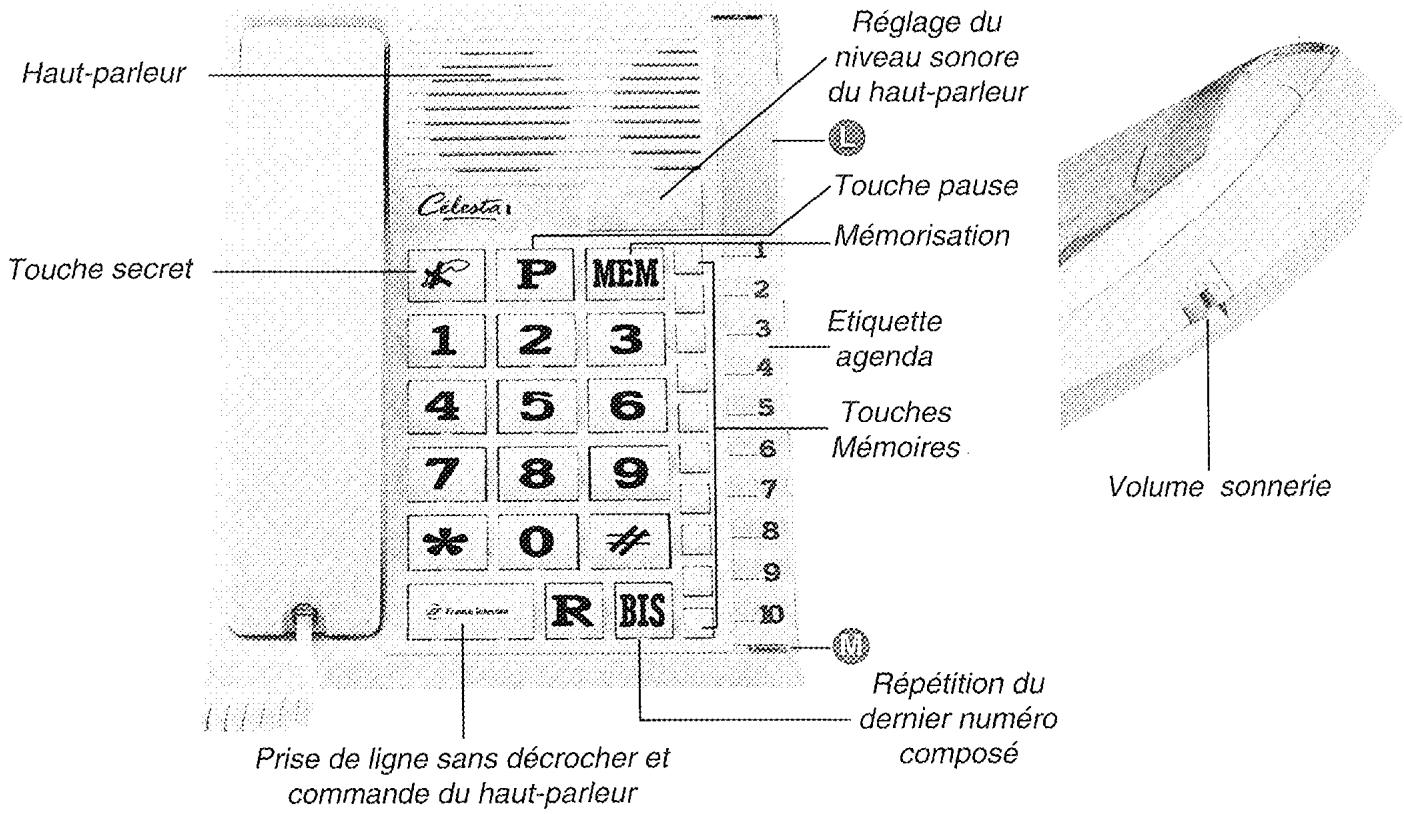 FRANCE TELECOM CELESTA - DU TELEPHONE - 1