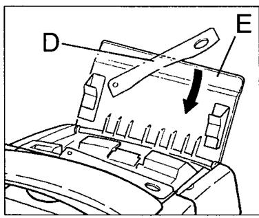 FRANCE TELECOM GALEO 4220 - Retrait du PAPIER d'impression - 3