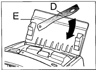 FRANCE TELECOM GALEO 4710 - Retrait du PAPIER d'impression - 3