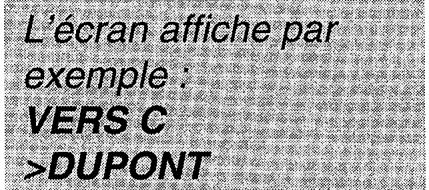FRANCE TELECOM GALEO 4710 - APPEL d'un correspondant par TOUCHE alphabetique associee - 1