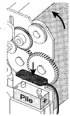 FRANCE TELECOM GALEO 5000 - METTRE en PLACE la PILE - 2
