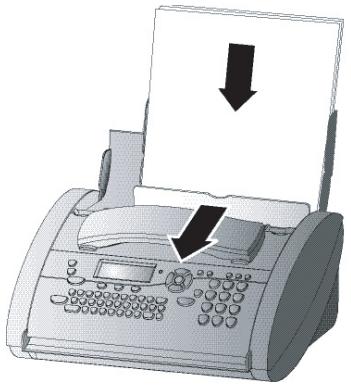 FRANCE TELECOM GALEO 5850 PREMIUM - Mise en place du papier - 3