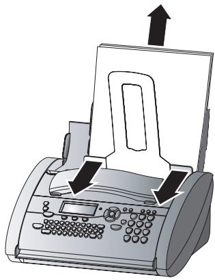 FRANCE TELECOM GALEO 5850 PREMIUM - Retirer le papier - 1