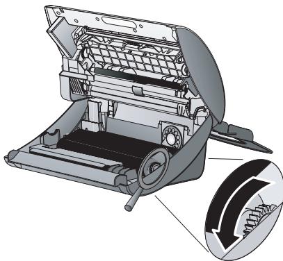 FRANCE TELECOM GALEO 5850 PREMIUM - Mise en place du film encreur - 4