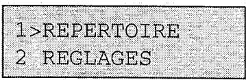FRANCE TELECOM GALEO 9000 - Exemple : parcourir le menu fonction : - 1