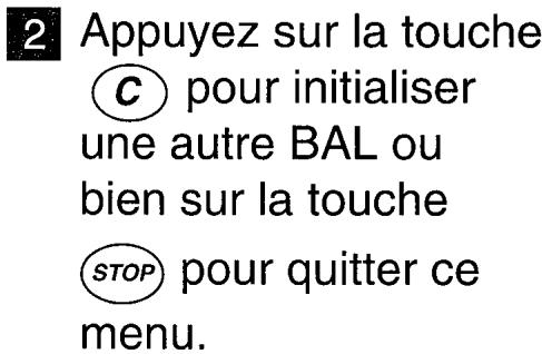 FRANCE TELECOM GALEO 9000 - Pour saisir le mnémonique de la BAL : - 3