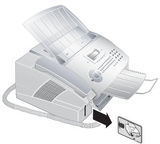 FRANCE TELECOM GALEO 9050 - ACTION Termine/retirer la CARTE - 1