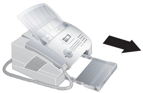 FRANCE TELECOM GALEO 9050 - Mise en place du papier - 1