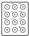 FRANCE TELECOM GALEO MULTIPASS 2 - Pour saisir des chiffres : - 3