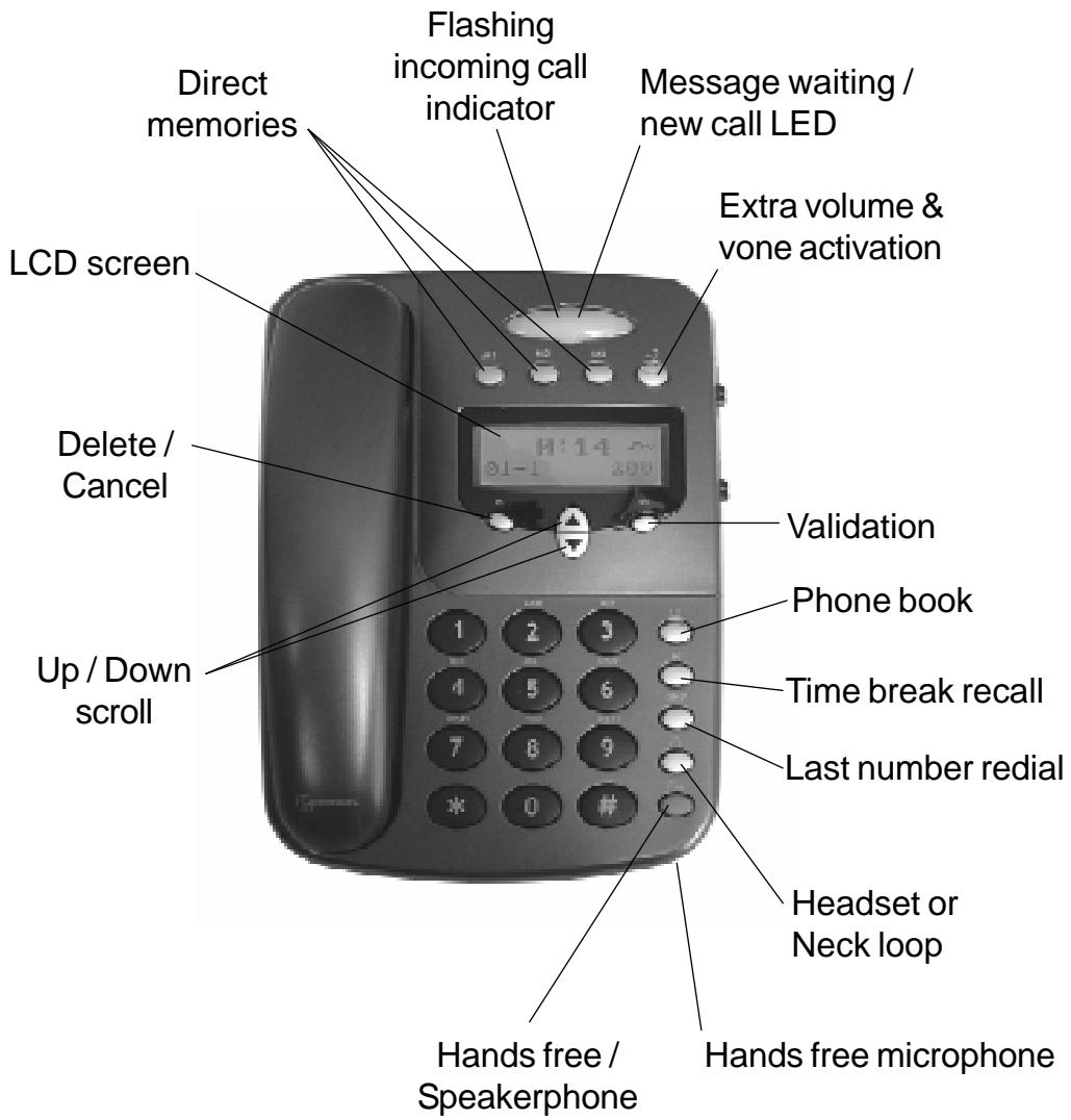 FRANCE TELECOM GEEMARC CL1400 - 1- DESCRIPTIF GENERAL - 1