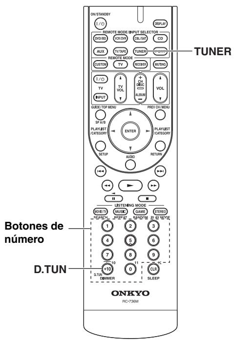 ONKYO SKB-570 - Sintonizar emisoras por Frequencia - 1