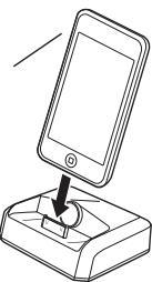 ONKYO SKB-570 - Colocar el iPod en la Base - 1