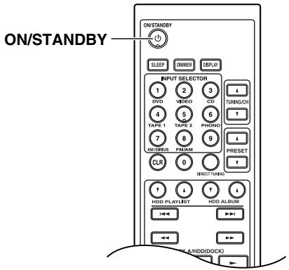 ONKYO TX-8522 - Encender el receptor - 2