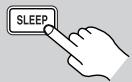 ONKYO TX-8522 - Utilisation de la minuterie (sleep timer) (télécommande uniquement) - 1