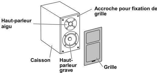 ONKYO D-145 - Prendre connaissance de vos enceintes - 1