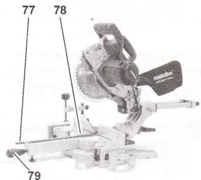 METABO KGS 254 - Sciage de la pièce : - 1