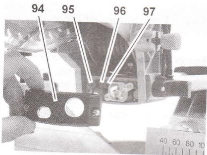 METABO KGS 254 - Ajustement du laser de découpe - 1