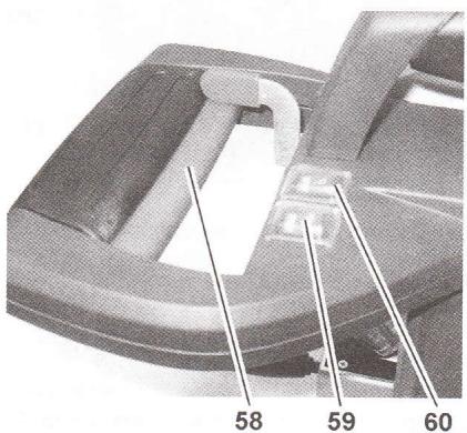 METABO KGS 254 - Interrupteur marche-arrêt du laser de découpe (60) - 1