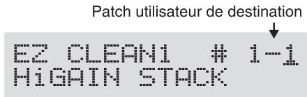 BOSS GT-8 - Initialisation de patch avec un son proche de celui recherché - 3