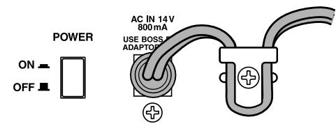BOSS GT6B - Effectuer les connexions - 2