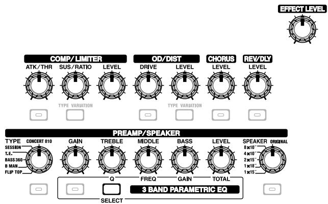 BOSS GT6B - Édition des sonorités - 1
