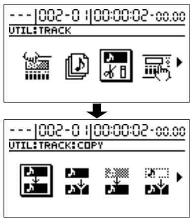 BOSS BR-1180 - Échanger des données (track exchange) - 1