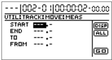 BOSS BR-1180 - Déplacer des données (track move) - 6