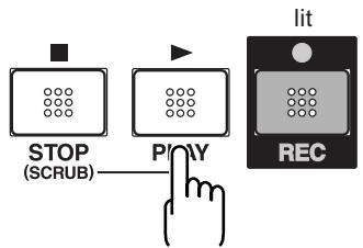 BOSS BR-1180 - Appuyez sur [PLAY] - 1