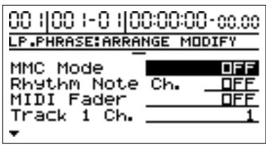 BOSS BR-1180 - Importer des données de boîtes à rythmes externes sous forme de motifs rythmiques - 4