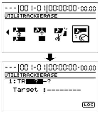 BOSS BR-1180 - Supprimer des données (track erase) - 3