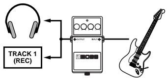 BOSS BR-1180 - Changer le point d'insertion - 2