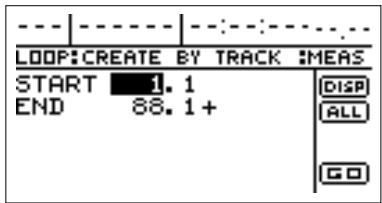 BOSS BR-1180 - Créer une phrase à partir d'une section de piste audio - 2