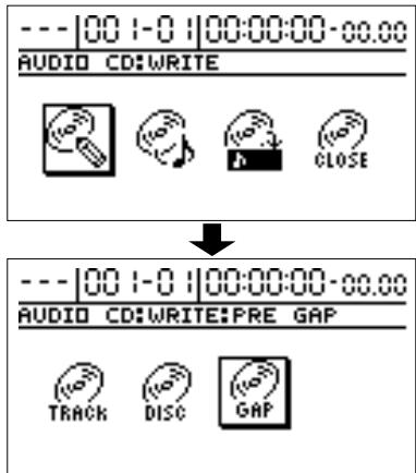BOSS BR-1180 - Programmer un intervalle entre les morceaux (pre-gap) - 2
