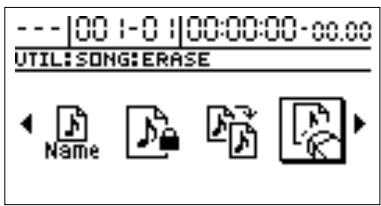 BOSS BR-1180 - Effacer des morceaux (song erase) - 2