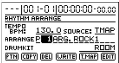 BOSS BR-1180 - Changer l'arrangement rythmique - 1