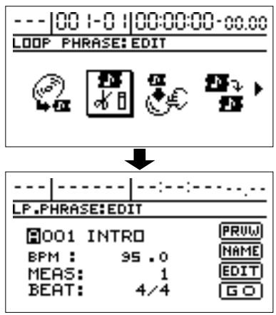 BOSS BR-1180 - Éditer les phrases de boucle - 1
