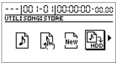 BOSS BR-1180 - Sauvegarder un morceau (song store) - 2