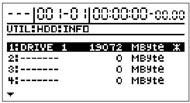 BOSS BR-1180 - Toujours avec [CURSOR], sélectionnez l'icône "INFO" puis appuyez sur [ENTER]. - 1