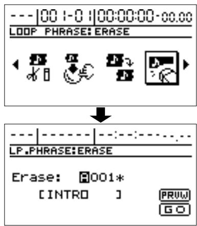 BOSS BR-1180 - Effacer des phrases de boute - 1