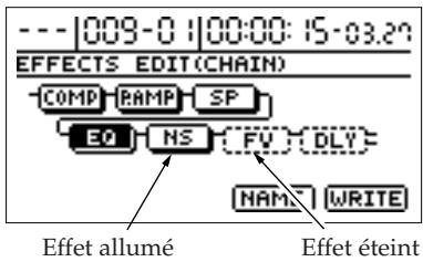 BOSS BR-1180 - Éditer les effets d'insertion - 3